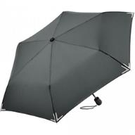 зонт мини "FARE® Safebrella" LED серый ф98см 