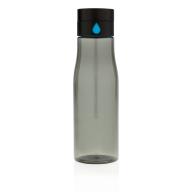 Бутылка для воды Aqua из материала Tritan, 650 мл, черная