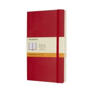 Блокнот CLASSIC мягкая обложка, Large, линия, 192 стр, scarlett red