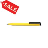 Ручка шариковая "SUPER-HIT BASIC"желто-черная (PMS7406/bk)