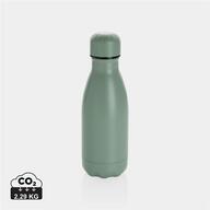 Бутылка для воды Solid из нержавеющей стали, 260 мл, зеленая