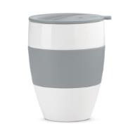Герметичная чашка AROMA TO GO, 400 мл, белый/серый