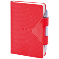 Блокнот 12х16,5 блок: чистий аркуш IDEA BOX, червоний