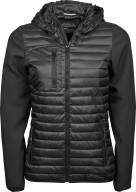 Куртка женская Womens Hooded Crossover Jacket, черная, размер M